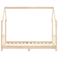 Giroletto per Bambini 80x160 cm in Legno Massello di Pino