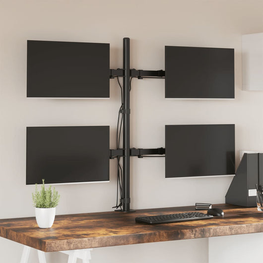 Supporto per Monitor in Acciaio Nero VESA 75/100 mmcod mxl 107026