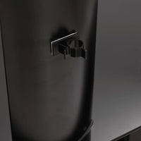 Supporto TV Angolare 3 Livelli per 32-70 Pollici Nero e Argento 358173