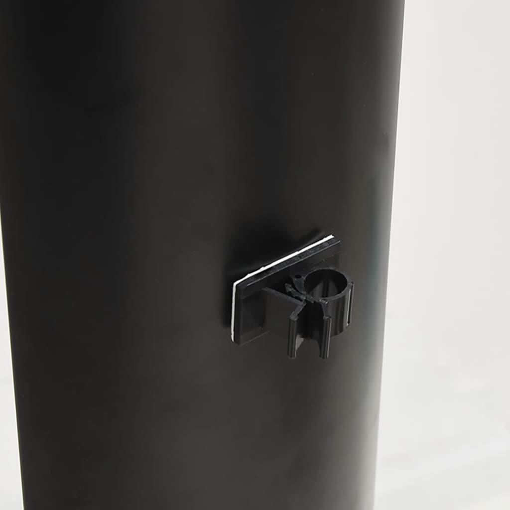 Supporto TV Angolare 3 Livelli per 32-70 Pollici Nero e Argento 358174