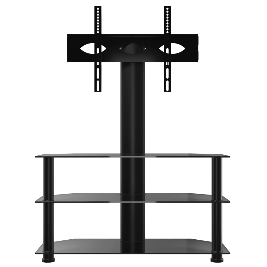 Supporto TV Angolare 3 Livelli per 32-70 Pollici Nero 358175