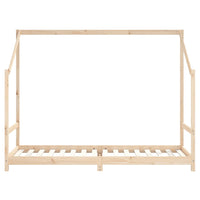 Giroletto per Bambini-Struttura Letto Bambini 2x(80x200) cm in Legno Massello di Pino