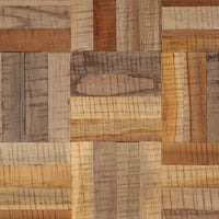 Tavolino da Salotto Grigio 55x55x40cm Massello Teak di Recupero 358521
