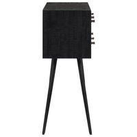 Tavolo Consolle con Cassetti 116x30x76cm Teak Massello Recupero 358525