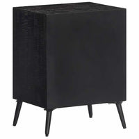 Comodino-Tavolino da notte 40x30x50 cm in Legno Massello di Teak