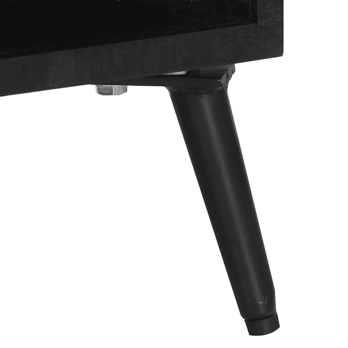 Comodino-Tavolino da notte 40x30x50 cm in Legno Massello di Teak