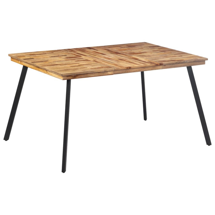 Tavolo da Pranzo 148x97x76 cm in Legno Massello di Teak 358531