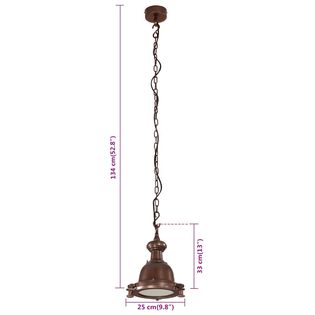 Illuminazione a Sospensione 25x25x134 cm in Alluminio 357846