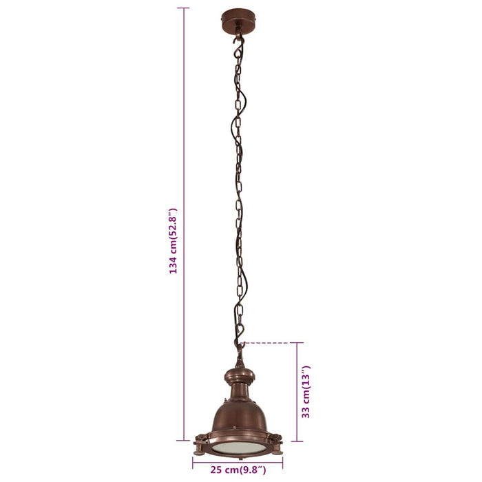 Illuminazione a Sospensione 25x25x134 cm in Alluminio 357846