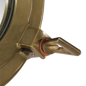 Specchio da Parete Design OblÃ² Ã˜38 cm in Alluminio e Vetro