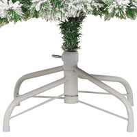 Albero Natale Artificiale Incernierato con Neve Fioccata 180 cm 358381