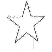 Decorazione Luminosa Natalizia con Picchetti Stella 115LED 85cm 357715