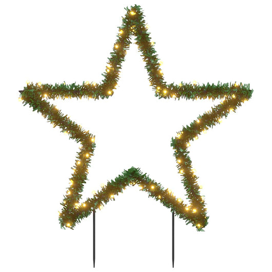 Decorazione Luminosa Natalizia con Picchetti Stella 115LED 85cm