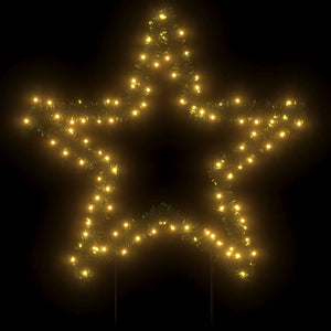 Decorazione Luminosa Natalizia con Picchetti Stella 115LED 85cm