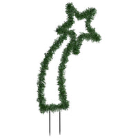 Luce Decorativa Natale con Picchetti Stella Cadente 80LED 62cm 357731