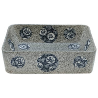 Lavabo Appoggio Multicolore Rettangolare 46x35,5x13 cm Ceramica 155074