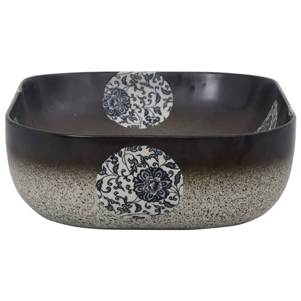 Lavabo Appoggio Multicolore Rettangolare 48x37,5x13,5 Ceramica 155095