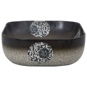 Lavabo Appoggio Multicolore Rettangolare 48x37,5x13,5 Ceramica 155095