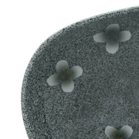 Lavabo da Appoggio-Lavandino-Lavello Blu Ovale 59x40x14 cm Ceramica