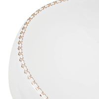 vidaXL Lavabo da Appoggio Bianco Ovale 59x40x15 cm Ceramica