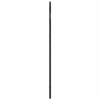 Specchio da Parete Nero 60x90 cm Arco in Ferro