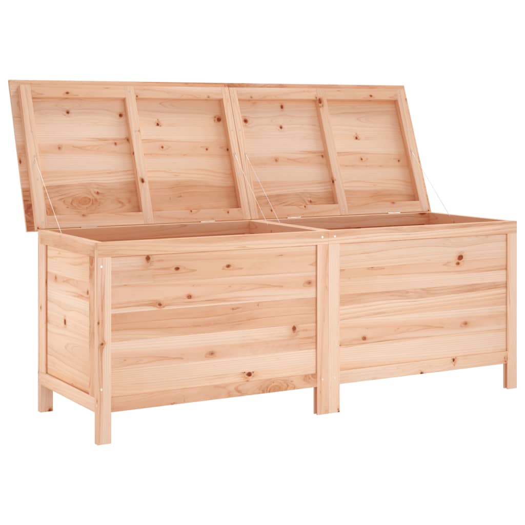 Contenitore da Giardino 150x50x56,5 cm Legno Massello di Abete 364756