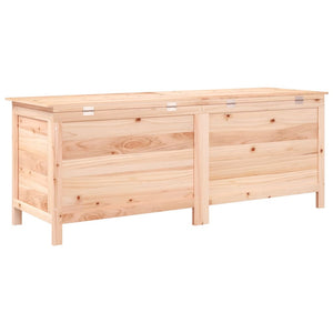 Contenitore da Giardino 150x50x56,5 cm Legno Massello di Abete 364756