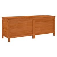 Contenitore Giardino Marrone 150x50x56,5cm Legno Massello Abete