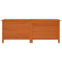 Contenitore Giardino Marrone 150x50x56,5cm Legno Massello Abete