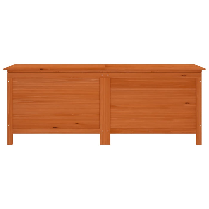 Contenitore Giardino Marrone 150x50x56,5cm Legno Massello Abete