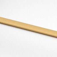 Porta Scorrevole Dorata 90x205 Vetro Smerigliato ESG Alluminio 155152