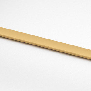 Porta Scorrevole Dorata 76x205 Vetro Smerigliato ESG Alluminio 155163