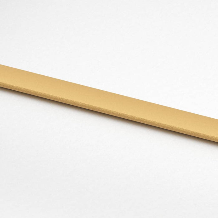 Porta Scorrevole Oro 102,5x205 Vetro Smerigliato ESG Alluminio