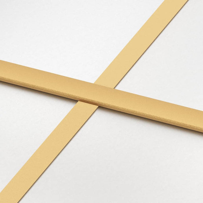 Porta Scorrevole Oro 102,5x205 Vetro Smerigliato ESG Alluminio