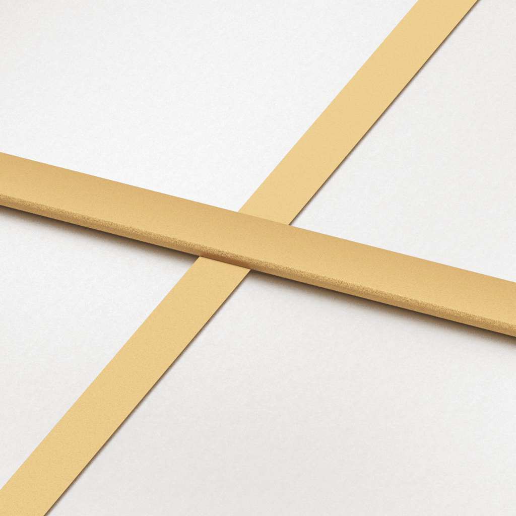 Porta Scorrevole Dorata 76x205 Vetro Smerigliato ESG Alluminio 155175