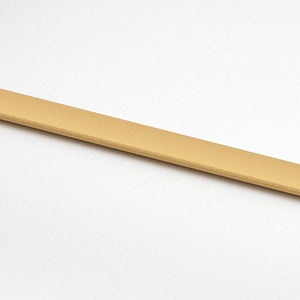 Porta Scorrevole Dorata 76x205 Vetro Smerigliato ESG Alluminio 155181