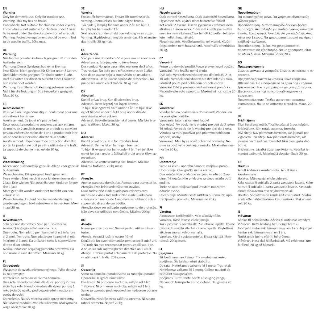 Bicicletta Senza Pedali per Bambini 2 in 1 Verde 358353