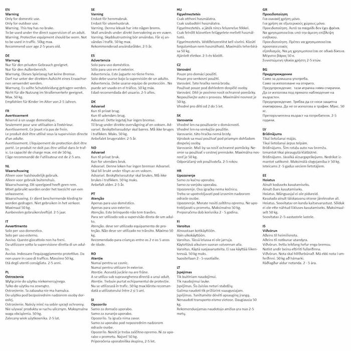 Monopattino per Bambini 2 in 1 Azzurro 358356