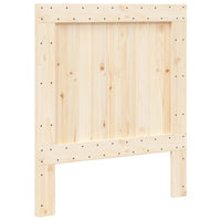 Testiera 90x104 cm in Legno Massello di Pino 358390