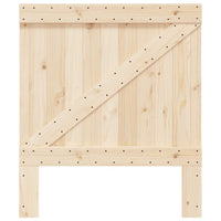 Testiera 90x104 cm in Legno Massello di Pino 358397