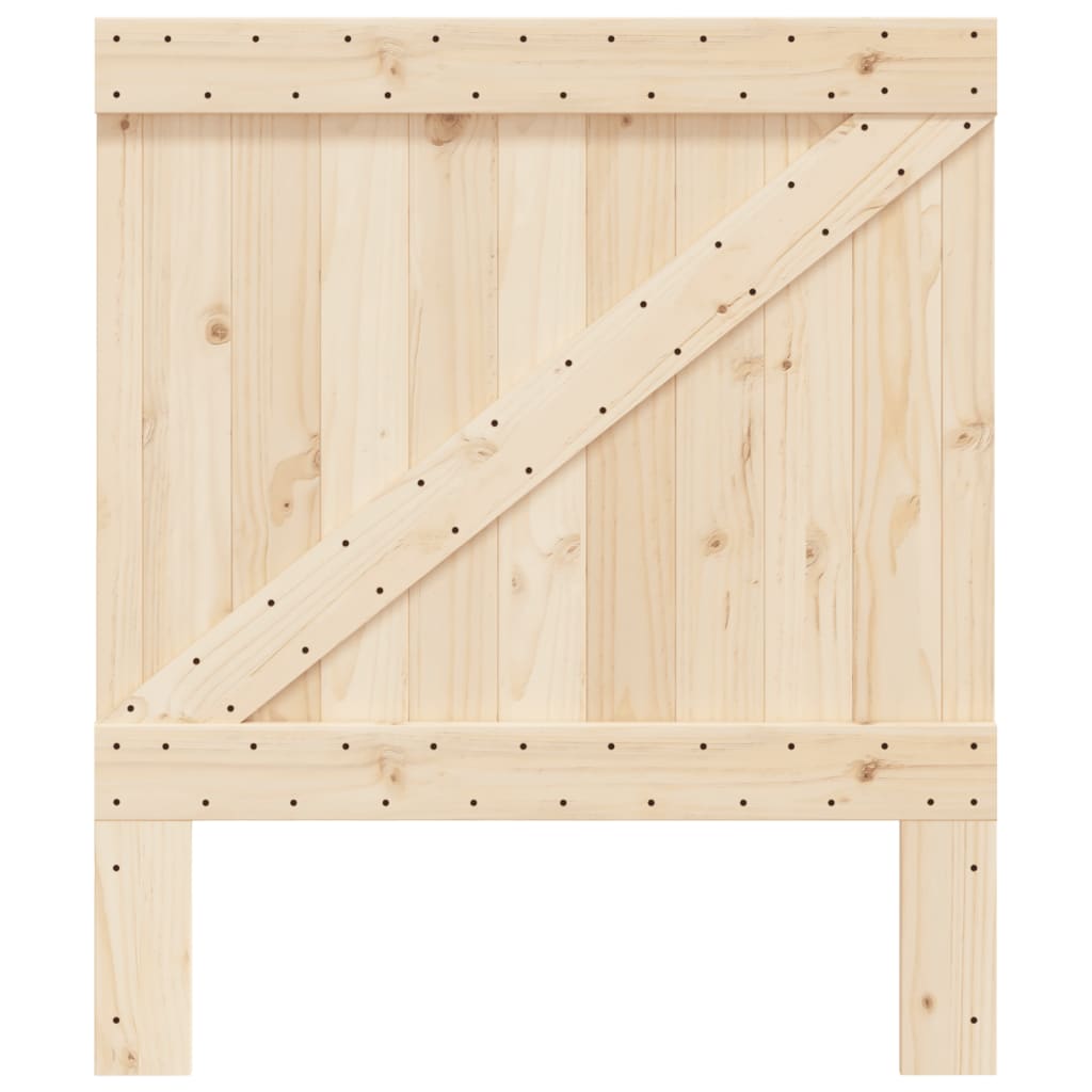 Testiera-Testata 90x104 cm in Legno Massello di Pino 638366