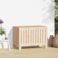 Contenitore da Giardino 76x42,5x54 cm in Legno Massello di Pino 836144