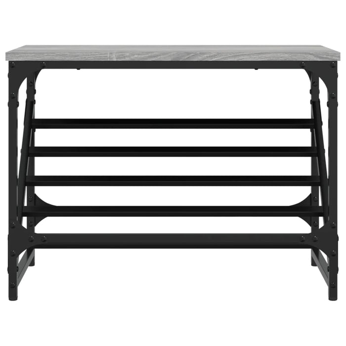 Scarpiera Grigio Sonoma 60x30x45 cm in Legno Multistrato 833416