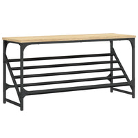 Scarpiera Rovere Sonoma 90x30x45 cm in Legno Multistratocod mxl 83194