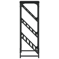 Scarpiera Nera 60x30x85 cm in Legno Multistrato 833423