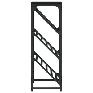 Scarpiera Nera 60x30x85 cm in Legno Multistrato 833423