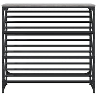 Scarpiera Grigio Sonoma 90x30x85 cm in Legno Multistrato 833431