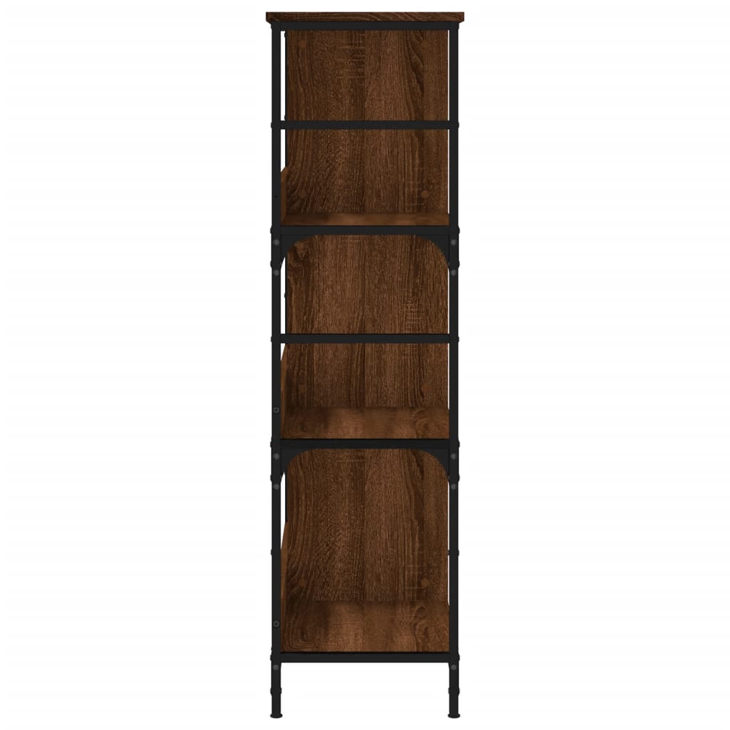 Libreria Rovere Marrone 78,5x33x117,5 cm in Legno Multistrato 835253