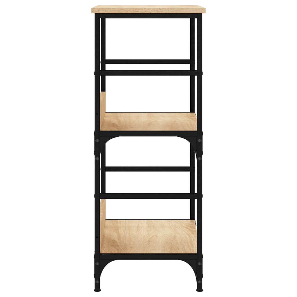 Libreria Rovere Sonoma 50x33x82 cm in Legno Multistrato 835265
