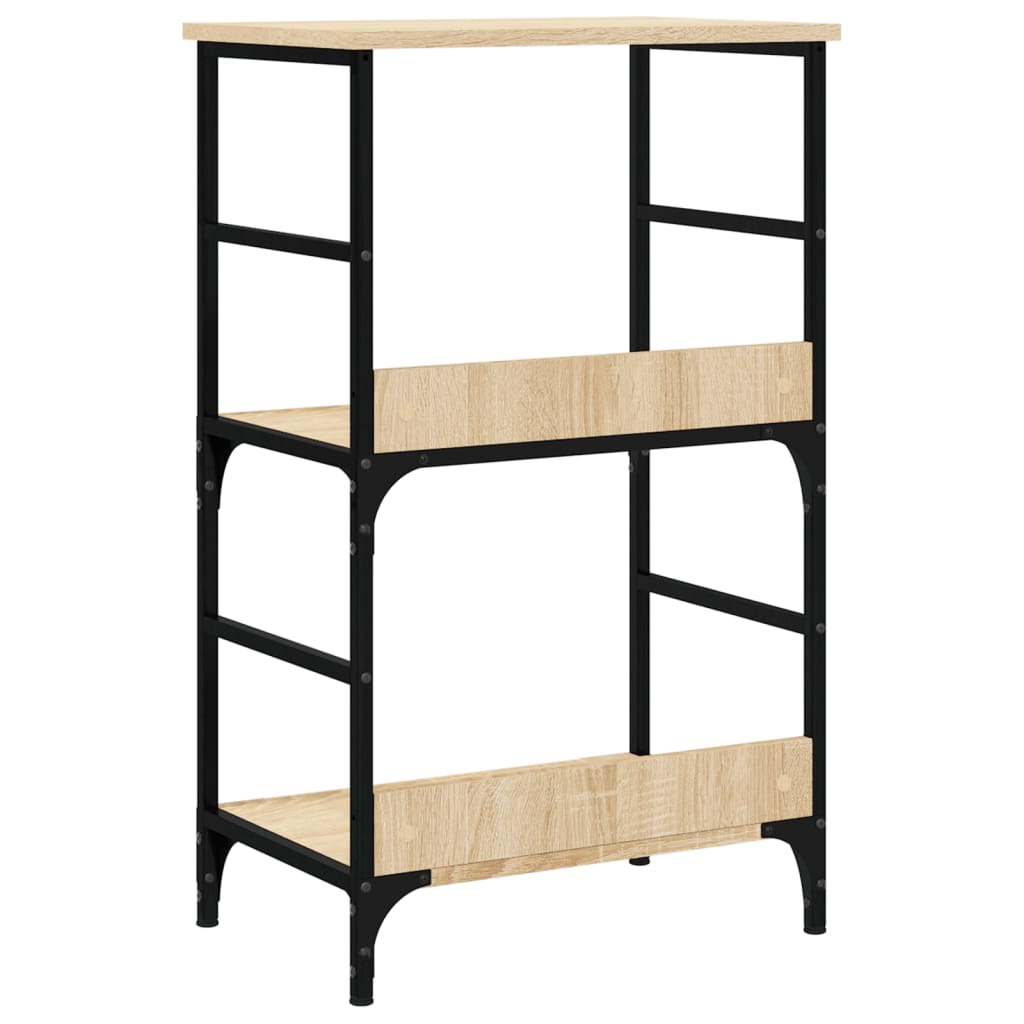 Libreria Rovere Sonoma 50x33x82 cm in Legno Multistrato 835265